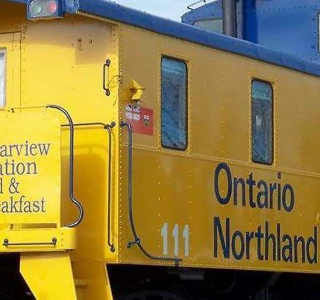 Creemore Clearview Station & Caboose B&B المظهر الخارجي الصورة