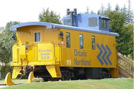 Creemore Clearview Station & Caboose B&B الغرفة الصورة